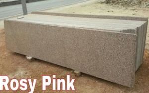 Granite Slabs - Rosy Pink