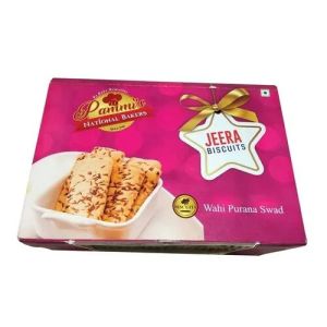 Salted Jeera Biscuits, Packaging Type : Box