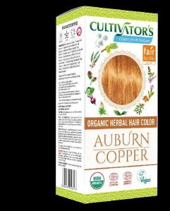 Organic Herbal Hair Color Auburn