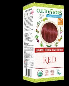 Organic Herbal Hair Color Red