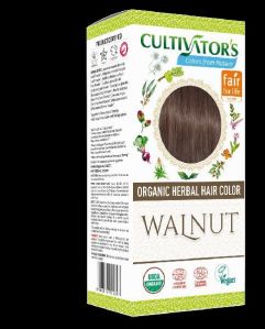 Organic Herbal Hair Color Walnut