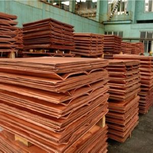 Manganese (mn/ppm) copper cathodes for 000 MT