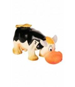 Trixie 24 Animal Farm Figures Cow Latex Dog Toy