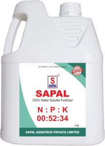 SAPAL 00 52 34 NPK Fertilizer