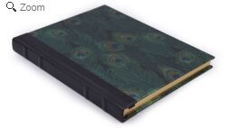 Peacock Feather Journal