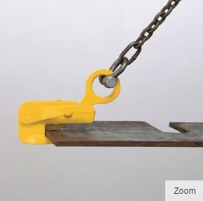 THS 0.75 Horizontal Lifting Clamp 0.75 Ton with Lock 0 -3/4"