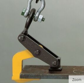 TWH 30 Horizontal Lifting Clamp 1.5 Ton per Pair with Plate
