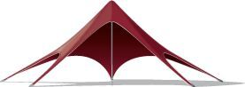 StarStage Fabric Tension Tents