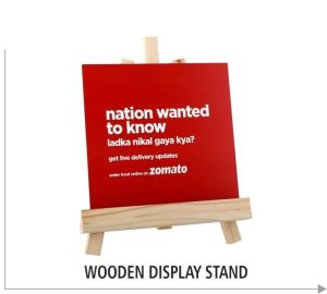 WOODEN DISPLAY STAND