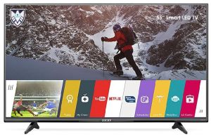 55 inch smart led tv 26900 Rs.  348 USD
