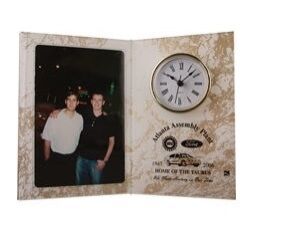 Marble Picture Frame Clock
