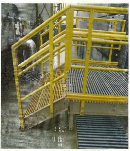 GRP handrail systems