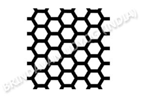 hexagonal hole perforated sheet