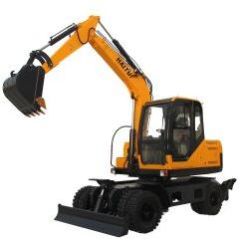 Haitui HEW80 Wheel Excavator, Packaging Type : yellow