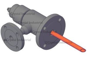 Flange Type Access Fitting Injection Quill