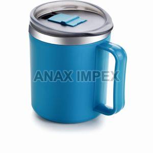 Stainless Steel Round Classy Coffee Mug