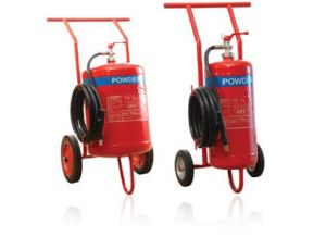 Trolley Mounted Fire Extinguishers