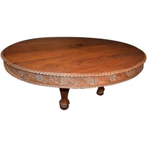 ROSEWOOD - ROUND DINING TABLE
