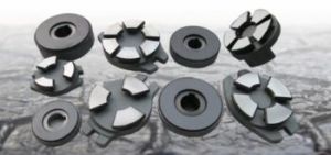 CARBON THRUST PADS FOR SUBMERSIBLE PUMP