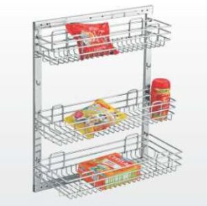 Single Pull Out Kitchen Basket