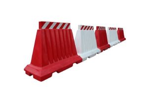 Red Road Safety Barriers