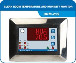Clean Room Temperature and RH Monitors