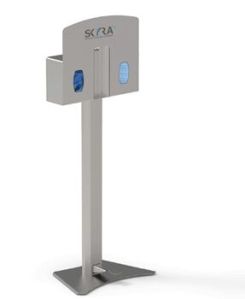 SKYRA+ HYGIENE STATION WITH FOOT PEDAL DISPENSER