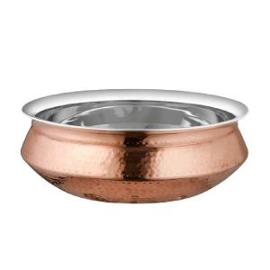 Skyra Masala Copper Finish XL Handi Bowl