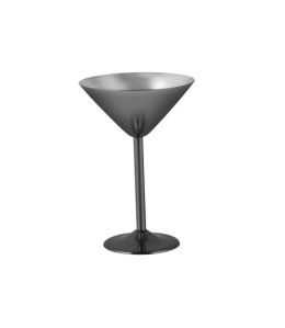 Skyra Vegas Titanium Finish 180 ml Martini Glass