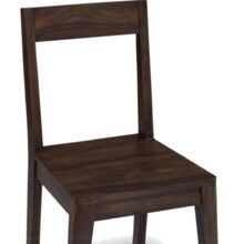 Solid Sheesham Wood Back Dining Chair