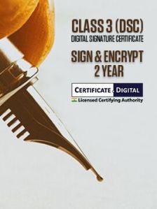 Class 3 Digital Signature certificate