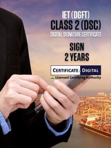 DGFT Digital Signature Certificate