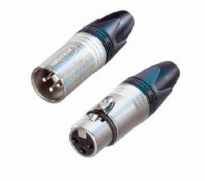 NEUTRIK Connector - NC3FXX - 3 Pin  Female Cable Type