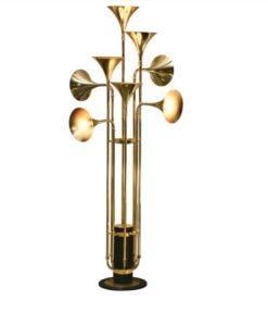 Trumpet style Floor Lamp