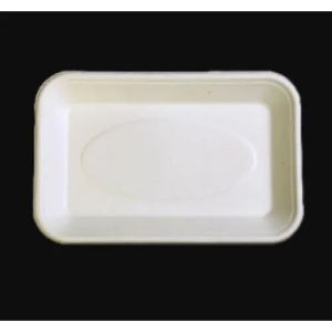 Rectangle Bagasse Plate