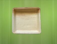 3.5 Inch Square Areca Leaf Plate