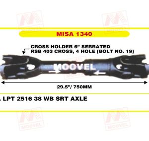 MISA 1340  Interaxle Shaft Assembly