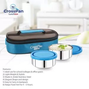 CrossPan Zenith Stainless Steel Lunch Box