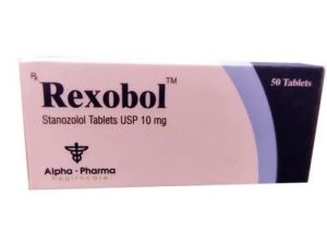 Alpha pharma Rexobol Stanozolol Tablets