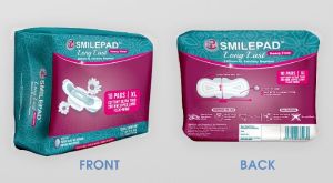 Smilepad Long Last 280mm Ultra Thin Trifold Sanitary Napkin