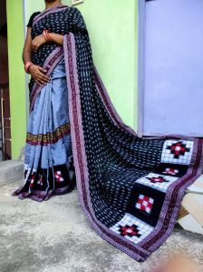 Sambalpuri Cotton Pata Saree