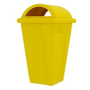 FRP Yellow Dustbin