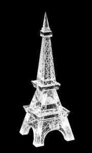 Eiffel Tower Crystal Model