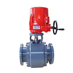 ELECTRIC ACTUATED FORGED TRUNNION BALL VALVE