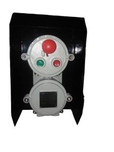 FLAMEPROOF / WEATHERPROOF DOUBLE JB ON/OFF/E-STOP PUSH BUTTON STATION