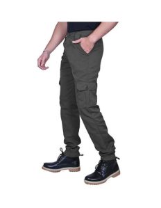 Solid Cargo Pant