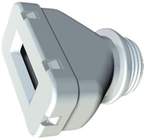 PG21 Flat Cable Gland Nylon/ Flat cable threaded connection/ PG21 50454844 / 36-39Mm