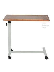 Steel Wood Overbed Food Table