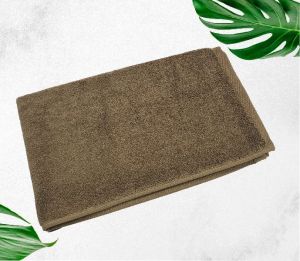 Rekhas Premium Cotton Hand Towel  Super Absorbent  Soft &amp;amp; Quick Dry  Anti-Bacterial  Dark Beige