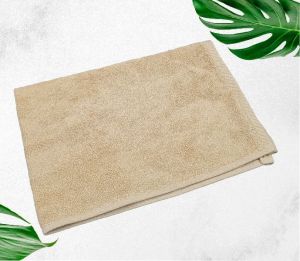 Rekhas Premium Cotton Hand Towel  Super Absorbent  Soft &amp;amp; Quick Dry  Anti-Bacterial  Light Beige